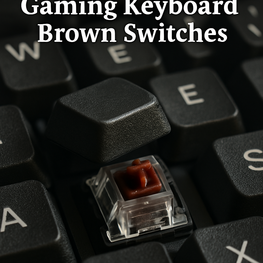 gaming keyboard brown switches
