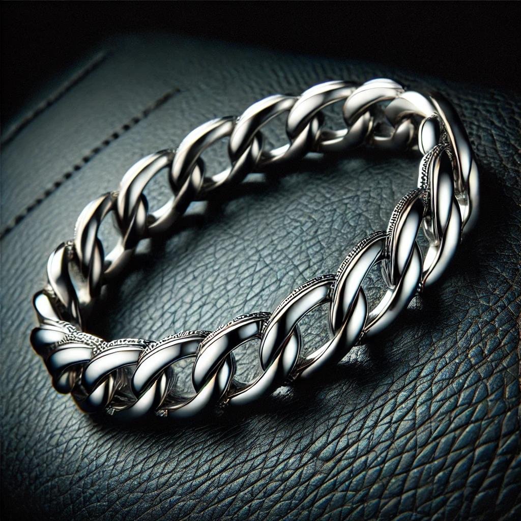 silver bracelet for men