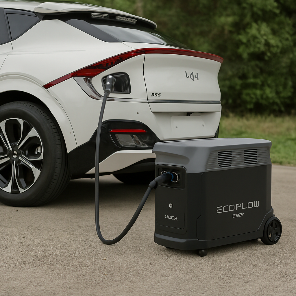 can i charge ev6 with ecoflow delta pro